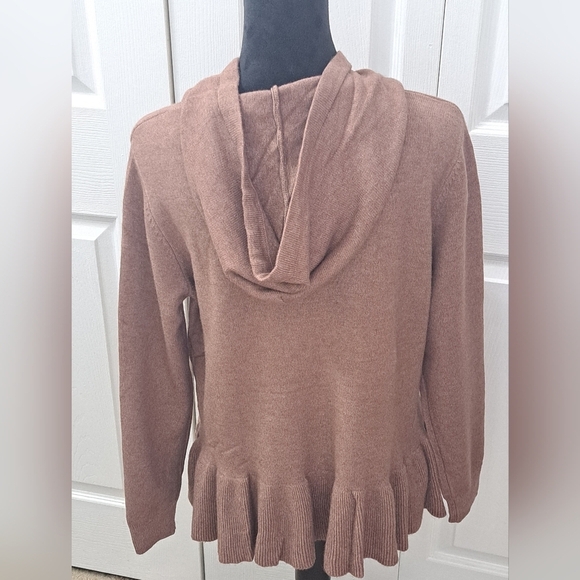 NWT S. Christina Cashmere Pullover Hoodie    Size L/XL - Picture 4 of 14